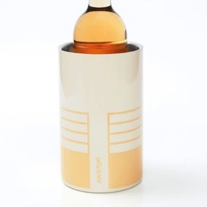 Society6 Peach Ripples Wine Chiller